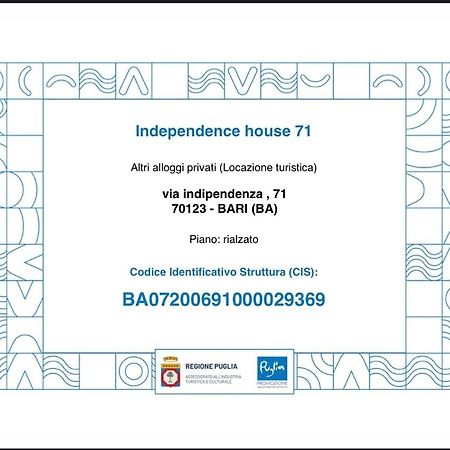 Independence House 71 Apartment Bari Ngoại thất bức ảnh